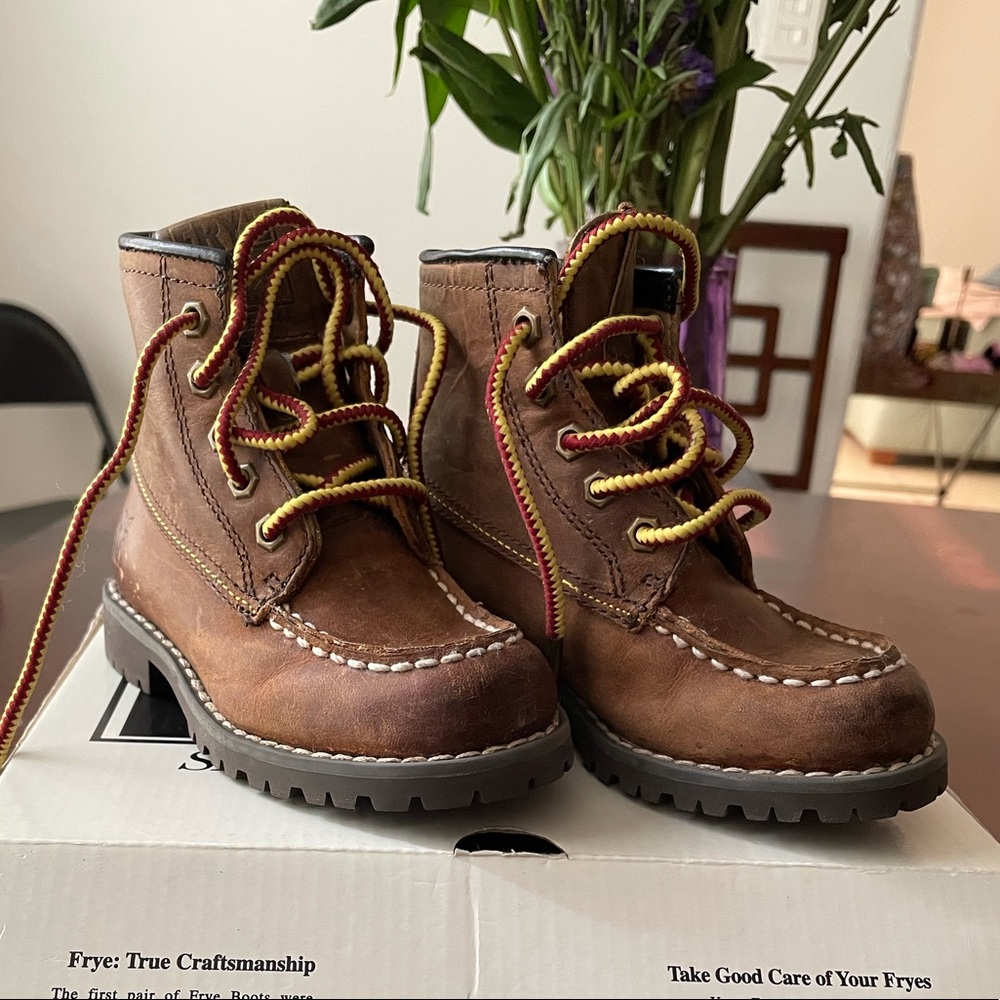 Frye Boys Lace Boots